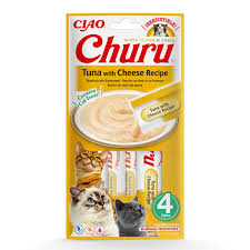 CIAO Churu Tuna with Cheese Recipe EU112 x4 tubes