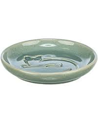 Trixie Ceramic Green Plate 14.5cm