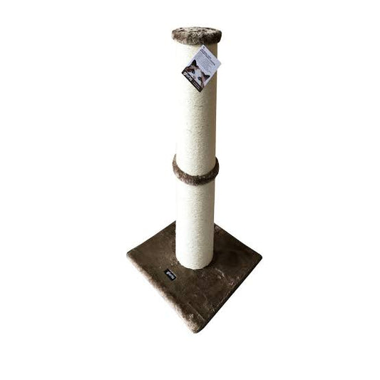Gloria Cat Scratching Center Brown and White