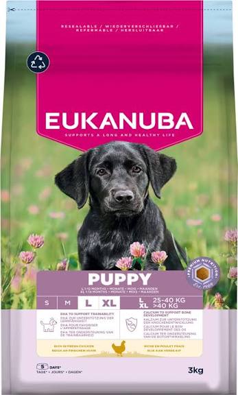 Eukanuba Dog Puppy Large- X-Large Breed Chicken 3kg