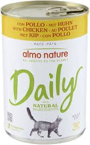 Almo Nature Daily w/ Chicken for Cats Wet Food 400g
