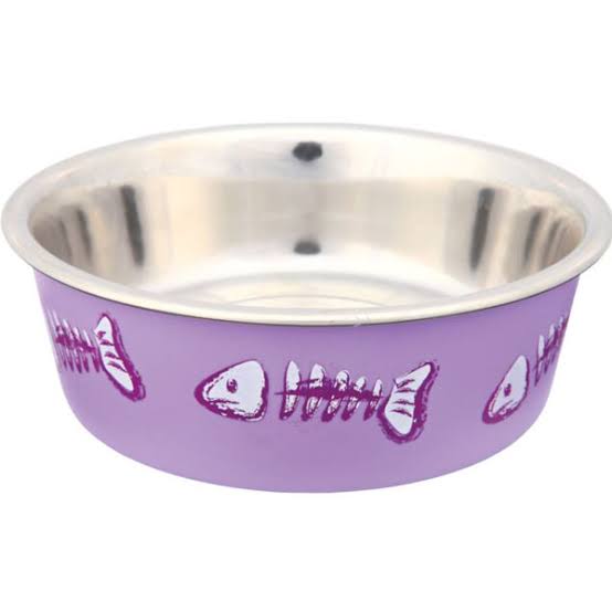 Trixie Stainless Steel Bowl 12cm Mixed Colors