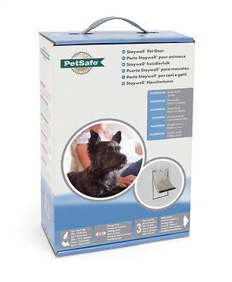 PetSafe Staywell Pet Door for Cats or Small Dogs Aluminium