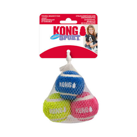 KONG Sport Softies Balls 3 pck Assorted Medium