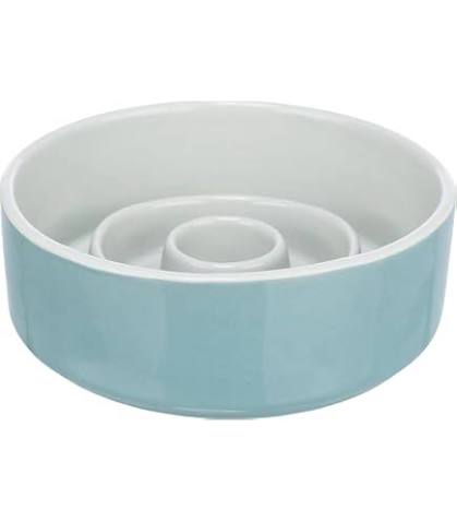 Trixie Slow Feeding Bowl Ceramic 14cm