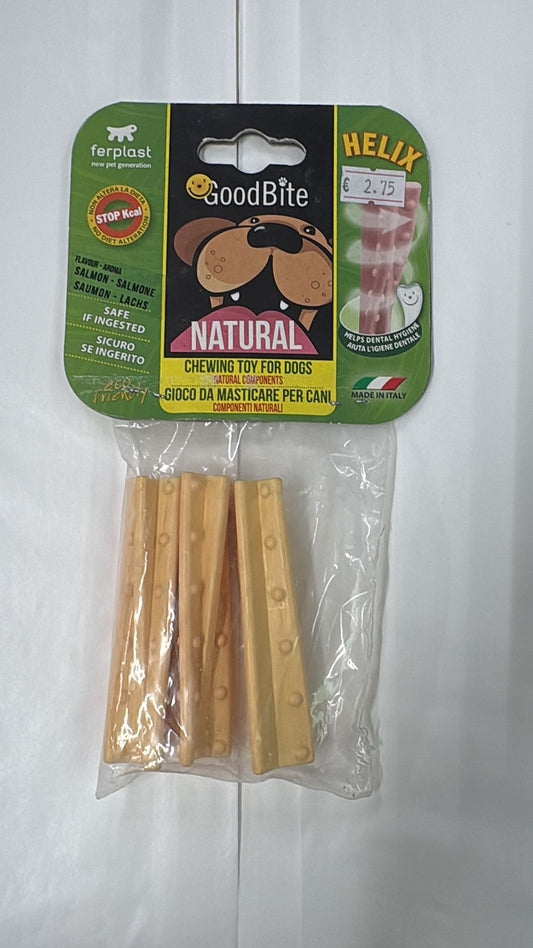 Ferplast GoodBite Helix Chew Toy Salmon Flavour Large