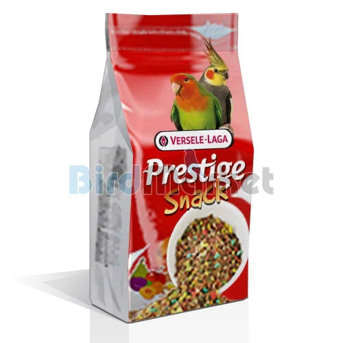 Versele-Laga Prestige Snack Fruit + Egg for Parrots 125g